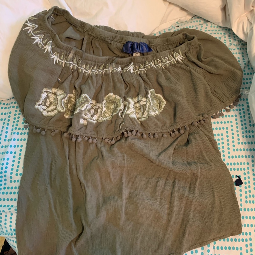 off shoulder top